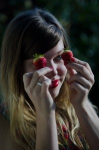 face mask strawberry