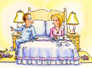 illustration in bed
