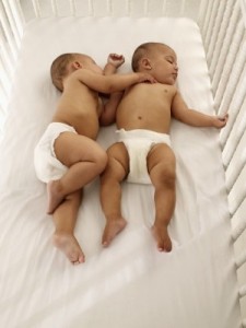 twins sleeping