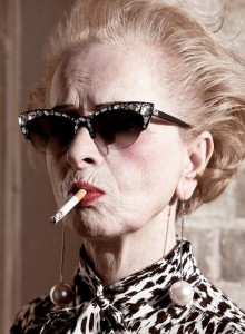 older woman attitude cigarette