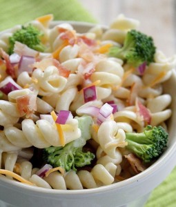 pasta salad broccoli