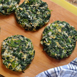 spinach burgers