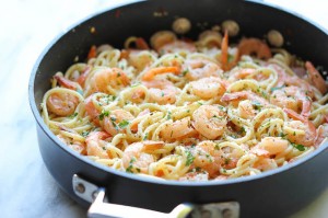 linguini shrimps