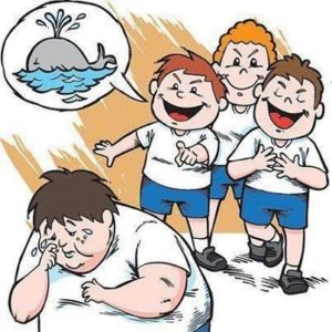 bullying fat child comic