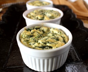 spinach soufflet -mini