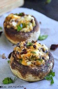 mushrooms-stuffed-cheese