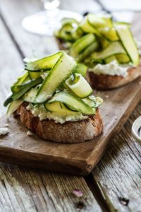 BRUSCETTA-ZUCCHINI-CHEESE