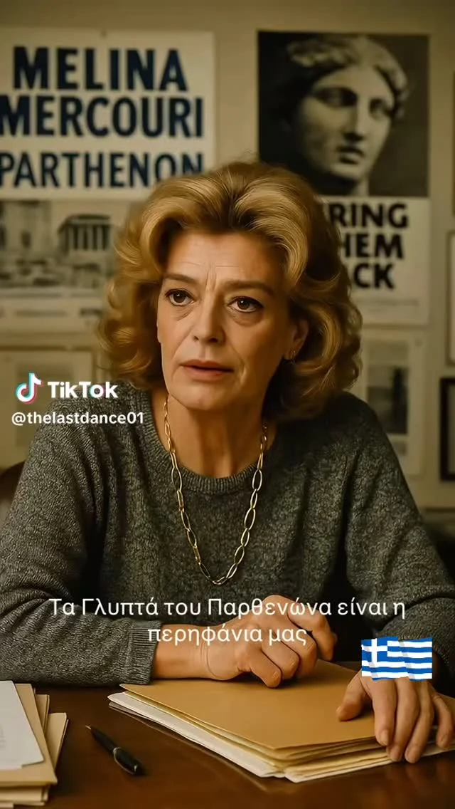 An unexpected Ai tribute to Melina ‘s Mercouri “fight” for the return of the Parthenon Marbles! What if ? #ai #tribute #melinamercouri #parthenon #parthenonmarbles #returnofthemarbles #travelintime #history #ancientgreece #acropole #acropolis #athens #athensgreece #manosvouteris credits: @m.vouteris